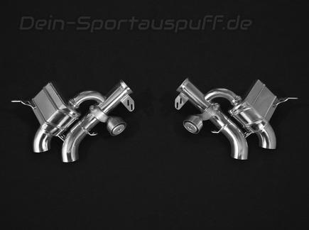 Capristo Edelstahl Duplex Sportauspuff mit Klappensteuerung Ferrari Portofino