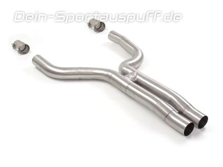 Ragazzon Edelstahl Vorschalldämpfer-Ersatzrohr Alfa Romeo Stelvio Quadrifoglio 2.9l Bi-Turbo