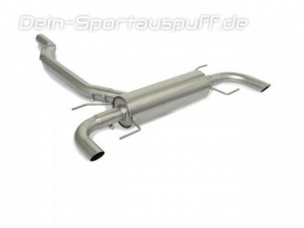 Ragazzon Edelstahl Duplex Sportauspuff Alfa Romeo Giulia 2.0l Turbo inkl. Veloce Q4 für originalen Endrohrausgang