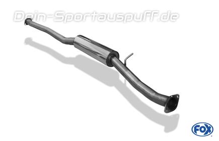 FOX Edelstahl Vorschalldämpfer Hyundai Tucson 3 Typ TL 4x4 1.6 (Mod. mit OPF)