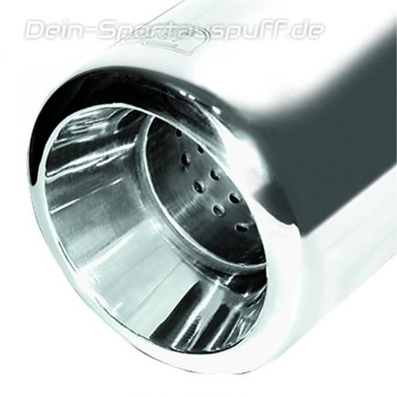 Ulter Sportauspuff Mitsubishi Galant 6 Limousine Typ EA 2.0l 2.4l GDi 2.5l 100mm rund doppelwandig gerade mit Absorber