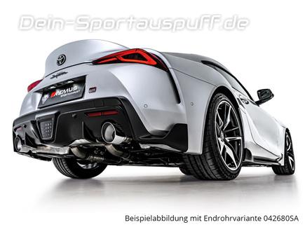Remus Edelstahl Duplex Sportauspuff Toyota GR Supra Typ A90 inkl. Endrohrsatz nach Wahl
