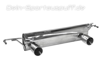 Bastuck Edelstahl Duplex Sportauspuff Renault Twingo 3 GT ab Bj. 2014 je 85mm rund doppelwandig