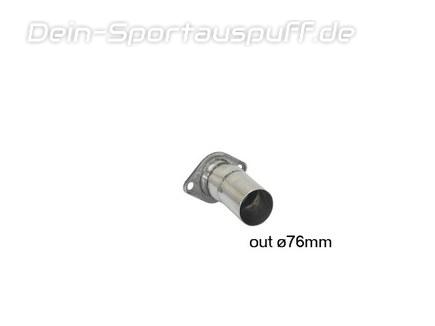 Ragazzon Edelstahl Verbindungsrohr auf Serienanlage BMW 1er M Coupe E82