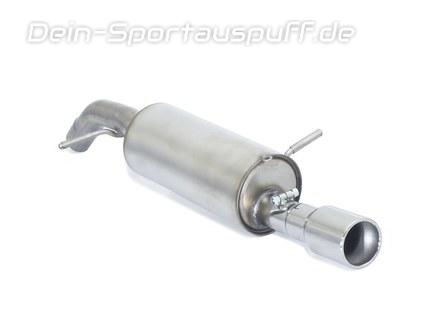 Ragazzon Edelstahl Sportauspuff Citroen DS3 1.6l HDi 90mm rund eingerollt gerade
