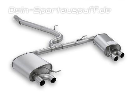Remus Edelstahl Duplex Sportauspuff-Komplettanlage ab OPF Seat Leon ST Cupra R 300 4Drive Typ 5F