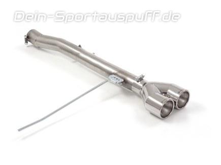 Ragazzon Edelstahl Mittig Endschalldämpfer-Ersatzrohr Mini Cooper S F56 3-Tür 2x102mm rund eingerollt gerade Ragazzon Edelstahl Mittig Endschalldämpfer-Ersatzrohr Mini Cooper S F56 3-Tür 2x102mm rund eingerollt gerade