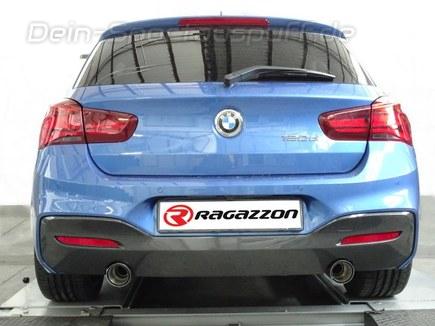 Ragazzon Edelstahl Duplex Sportauspuff BMW 1er F20 F21 Diesel je 90mm rund  eingerollt günstig online kaufen 