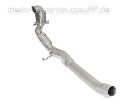 Ragazzon Edelstahl Downpipe mit 200-Zeller Sport-Kat inkl. Adapter Audi TTS 8S Quattro