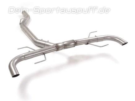Ragazzon Edelstahl Duplex Endschalldämpfer-Ersatzrohr Alfa Romeo Giulia 2.0l Turbo inkl. Veloce Q4 für originalen Endrohrausgang