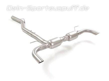 Ragazzon Edelstahl Duplex Sportauspuff Alfa Romeo Giulia 2.2l JTD inkl. Veloce Q4 für originalen Endrohrausgang