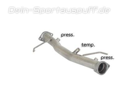 Ragazzon Edelstahl Partikelfilter-Ersatzrohr Mitsubishi Pajero 4 V80 3.2l DI-D
