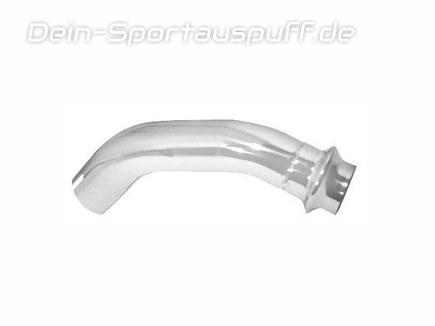 Ragazzon Edelstahl Adapter auf Serienanlage VW New Beetle 1.6l