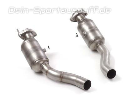 Ragazzon Edelstahl Downpipe mit Sport-Kat Jaguar F-Type S 3.0l
