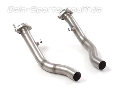 Ragazzon Edelstahl Downpipe mit Kat-Ersatzrohr Jaguar F-Type S 3.0l