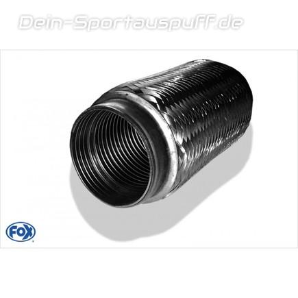FOX Edelstahl Flexrohr zum Einschweissen 63mm Flex-Länge 200mm