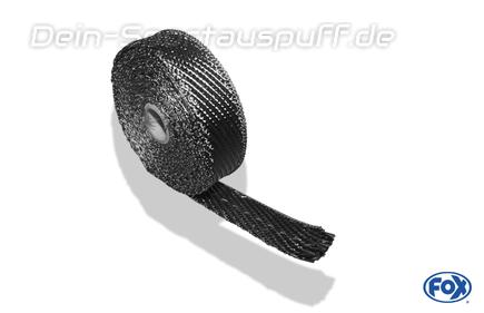 FOX Hitzeschutzband aus Basaltfaser Breite 30mm Länge je 1m