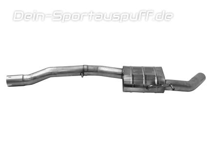 Bastuck Edelstahl Mittelschalldämpfer Audi A5 B9 Typ F5 2.0l TFSI Quattro