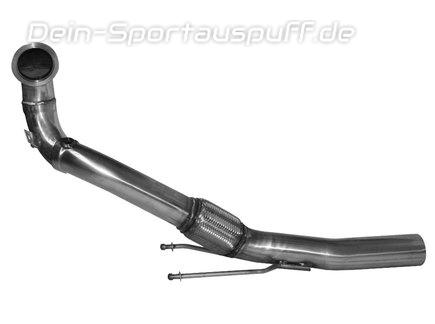 Bastuck Edelstahl Downpipe mit Kat-Ersatzrohr VW Arteon 2.0l TSI 4motion