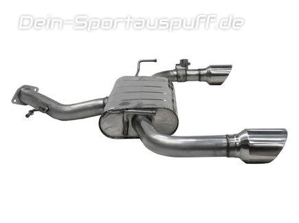 Bastuck Edelstahl Duplex Sportauspuff Hyundai I30N Performance Fastback OPF Typ PD je 100mm rund doppelwandig abgeschrägt