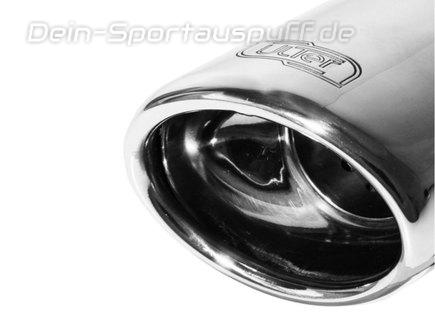 Ulter Sportauspuff Suzuki SX4 Typ GY 1.6l 95x65mm oval eingerollt gerade mit Absorber