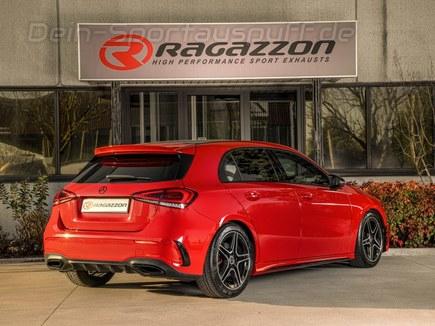 Ragazzon Edelstahl Duplex Racing Komplettanlage Ab Opf Mercedes A Klasse W177 00 Je 60mm Diesel Optik Gunstig Online Kaufen Dein Sportauspuff De