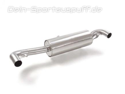 Ragazzon Edelstahl Duplex Sportauspuff Jaguar E-Pace P250 AWD für originalen Endrohrausgang