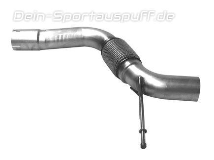 Bastuck Edelstahl Verbindungsrohr vorn mit Flex-Rohr Ford Mustang 6 bis 2018 2.3l EcoBoost