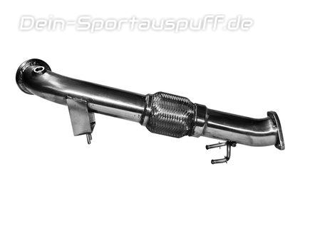 Bastuck Edelstahl Downpipe mit Kat-Ersatzrohr Ford Focus 3 ST inkl Turnier
