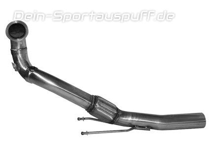 Bastuck Edelstahl Downpipe mit Kat-Ersatzrohr Seat Leon 5F Cupra u. 1.8l TSI
