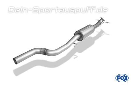 FOX Edelstahl Vorschalldämpfer Opel Astra K Sports Tourer 1.6 Turbo