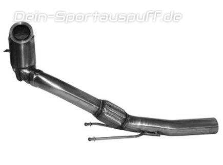Bastuck Edelstahl Downpipe mit Sport-Kat VW Golf 7 R
