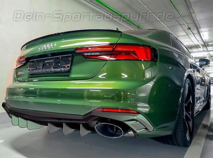 Capristo Carbon Heckdiffusor mattlackiert Audi RS5 F5 Coupe und Sportback