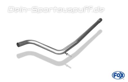 Fox Edelstahl Vorschalldämpfer-Ersatzrohr VW Lupo 1.4l TDI