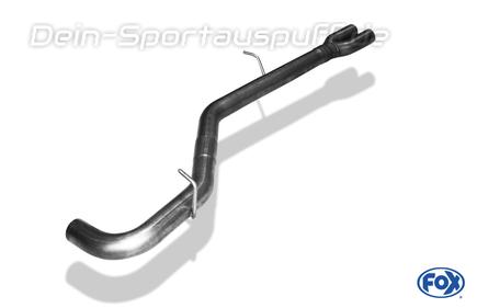 FOX Edelstahl Vorschalldämpfer-Ersatzrohr Audi RS3 Typ 8P FOX Edelstahl Vorschalldämpfer-Ersatzrohr Audi RS3 Typ 8P