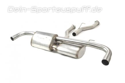 Ulter Edelstahl Duplex Sportauspuff Alfa Romeo Stelvio Q4 2.0l Turbo für je originalen Endrohrausgang