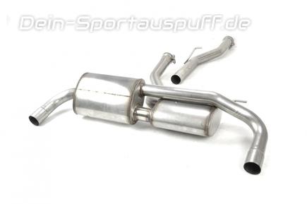 Ulter Edelstahl Duplex Sportauspuff Alfa Romeo Giulia 2.0l Turbo Veloce Q4 für je originalen Endrohrausgang