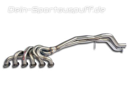 Supersprint Edelstahl Fächerkrümmer inkl. X-Pipe für Supersprint-Anlage BMW 6er E24 (Bj. 1982 - 1987)