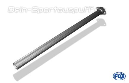 Fox Edelstahl Verbindungsrohr zum Kat VW Caddy 3 1.2l