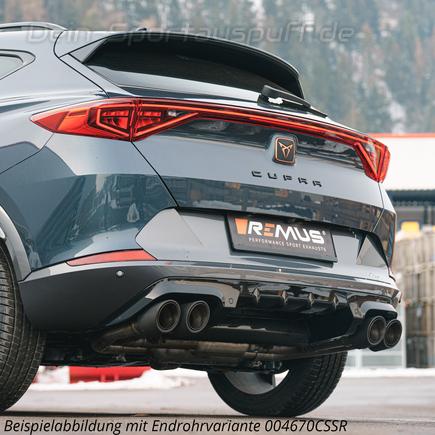 Remus Edelstahl Duplex Sportauspuff inkl. Klappensteuerung Cupra Formentor 2.0l VZ inkl. Endrohrsatz nach Wahl