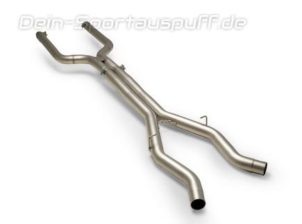 Remus Edelstahl Vorschalldämpfer-Ersatzrohr und Partikelfilter-Ersatzrohr BMW 5er F90 M5 inkl. Competition CS (Mod. mit OPF)