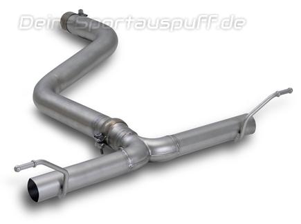 Remus Edelstahl Duplex Endschalldämpfer-Ersatzrohr Ford Focus 4 ST Turnier