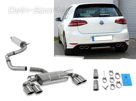 Sportauspuffe & Sportauspuffanlagen für VW Golf 7 1.5 TSI günstig