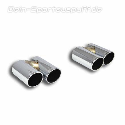 Supersprint Endrohrsatz Rechts OO 80 +Links OO 80 FIAT 124 Abarth Spider (ab 2016)