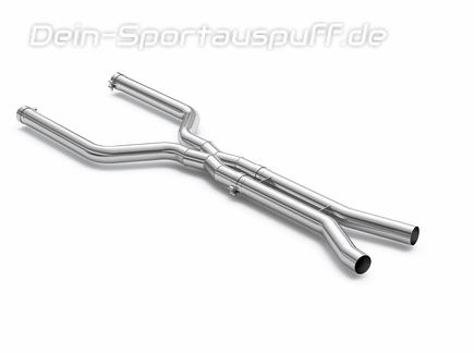 Eisenmann Edelstahl Vorschalldämpfer-Ersatzrohr inkl. Partikelfilter-Ersatzrohr BMW X6 M Competition F96 Eisenmann Edelstahl Vorschalldämpfer-Ersatzrohr inkl. Partikelfilter-Ersatzrohr BMW X6 M Competition F96