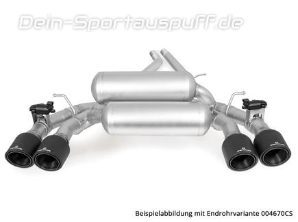 Remus Edelstahl Duplex RACING Sportauspuff-Komplettanlage ab VSD BMW 2er M2 Competition F87 ab 09/2018 inkl. Endrohrsatz nach Wahl