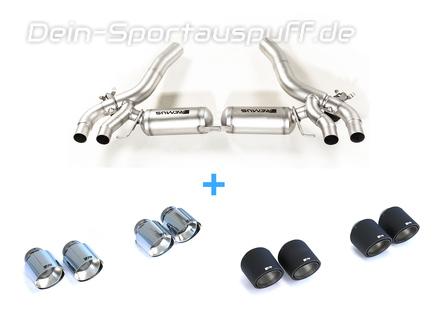 Remus Edelstahl Duplex Sportauspuff BMW 8er F93 M8 und Competition inkl. Endrohrsatz nach Wahl