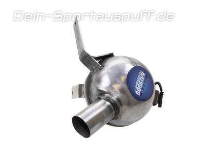 Active Sound Booster EXTENDED Edelstahl Lautsprecher Komplettset für Sportauspuff-Sound Audi e-tron inkl. Sportback