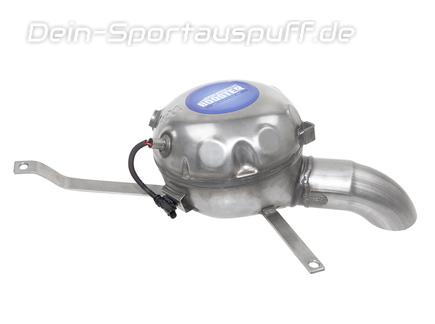 Active Sound Booster EXTENDED Edelstahl Lautsprecher Komplettset für Sportauspuff-Sound Audi A4 A5 B9