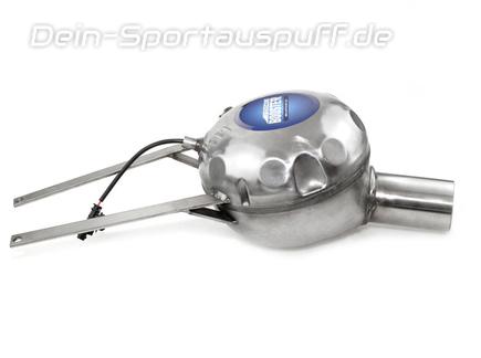 Active Sound Booster EXTENDED Edelstahl Lautsprecher Komplettset für Sportauspuff-Sound Jaguar XF